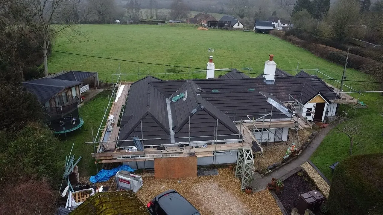 Mansion roof